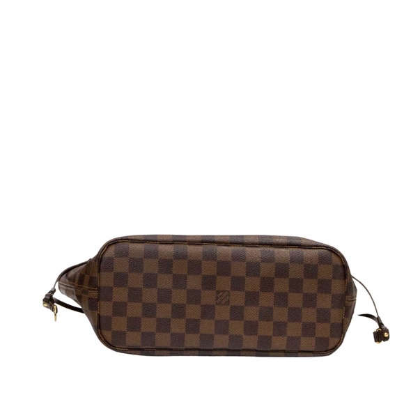 LOUIS VUITTON DAMIER EBENE CANVAS NEVERFULL PM TOTE BAG SD1029 - Picture 3 of 11